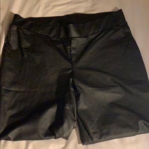 Torrid “pleather” leggings